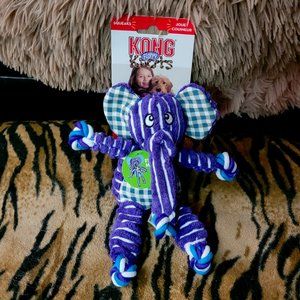 Kong Dog Knots Floppy Elephant small New!